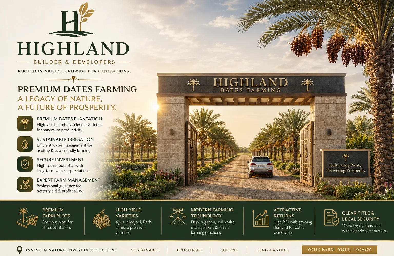 Highland Dates Farming Project project
